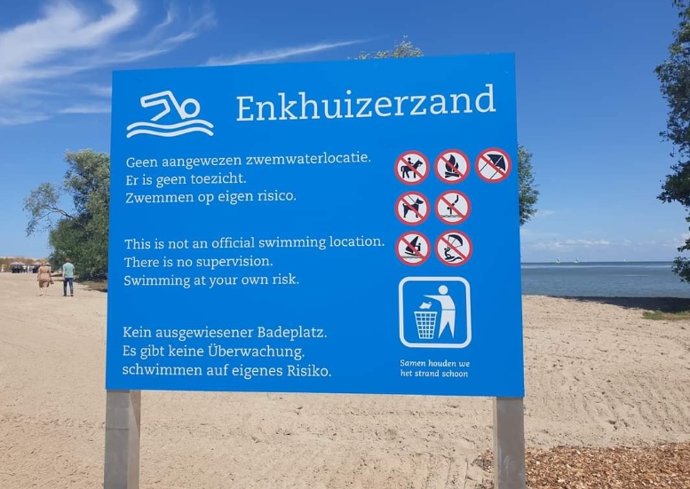 Enkhuizen Praat Enkhuizer Ge Strand