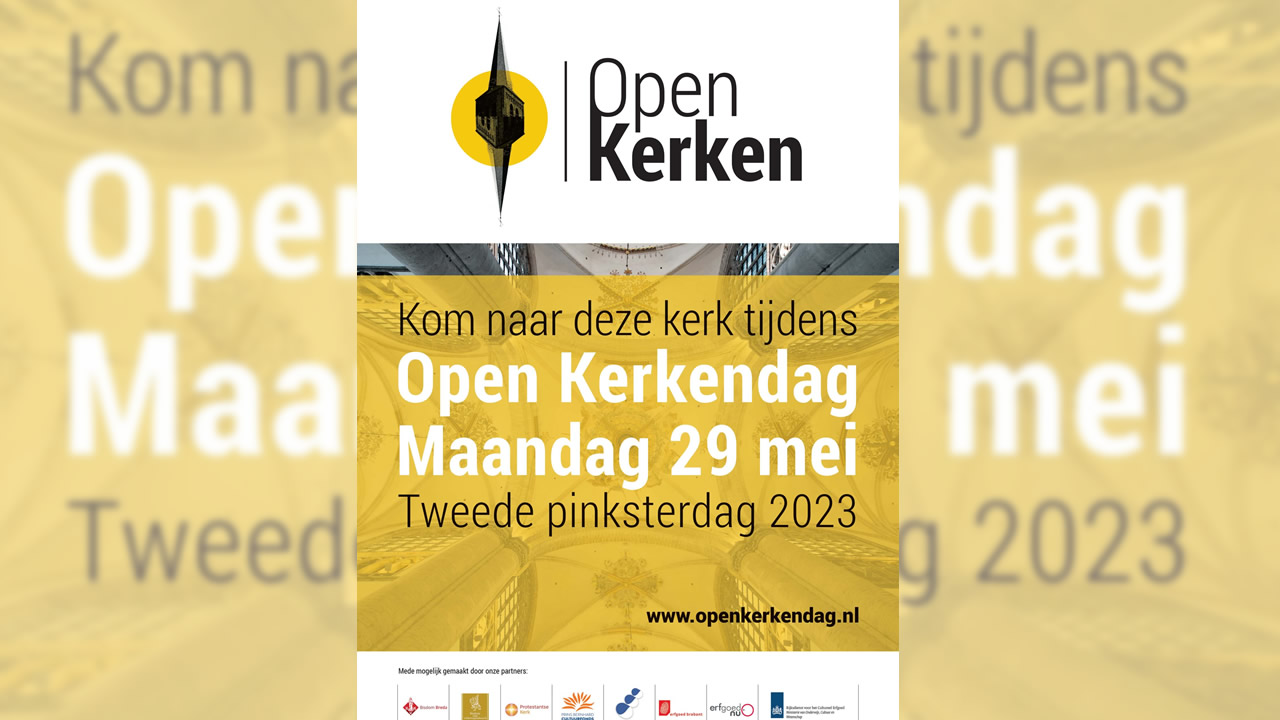 Westerkerk Enkhuizen deelnemer aan de Open Kerkendag 2023