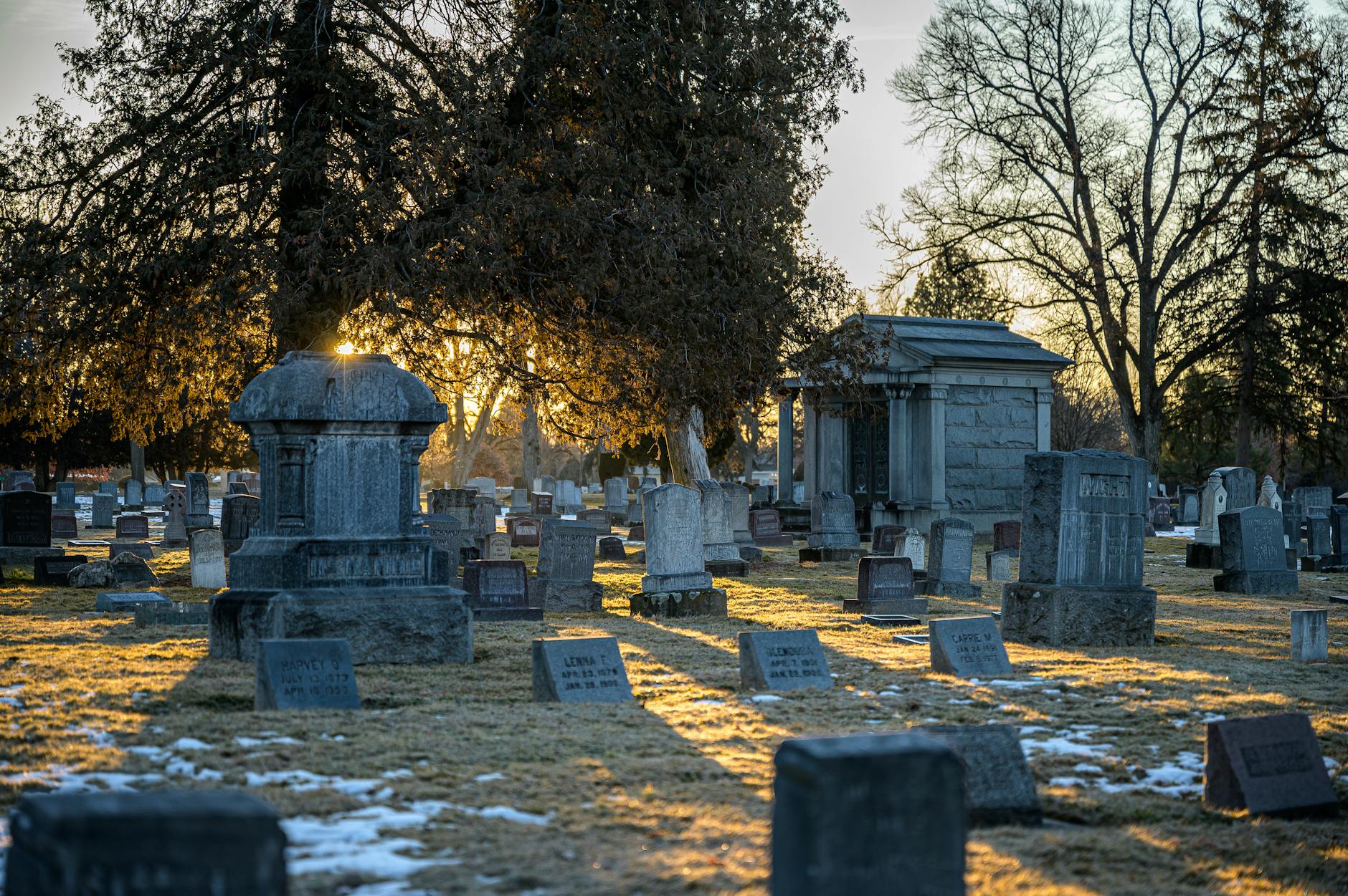 photo of cemetery