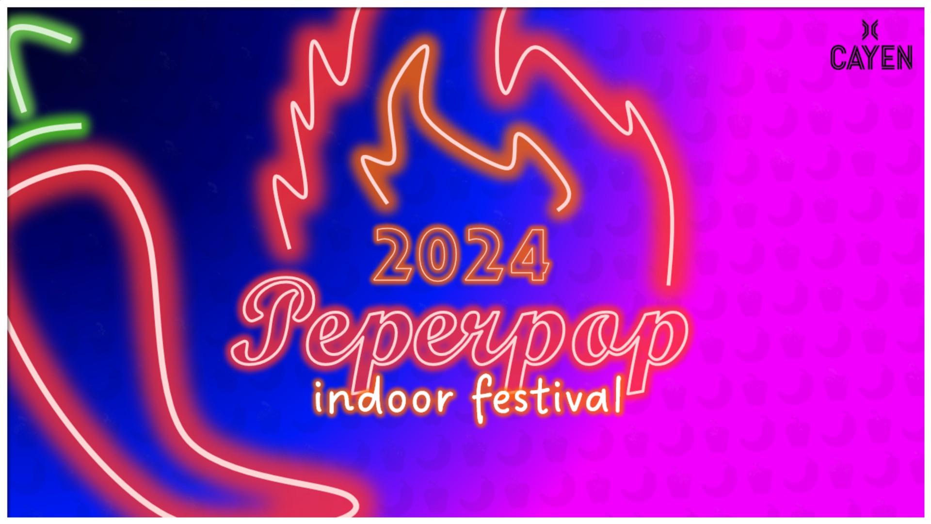 Peperpop 2024 in Jongerencentrum Cayen