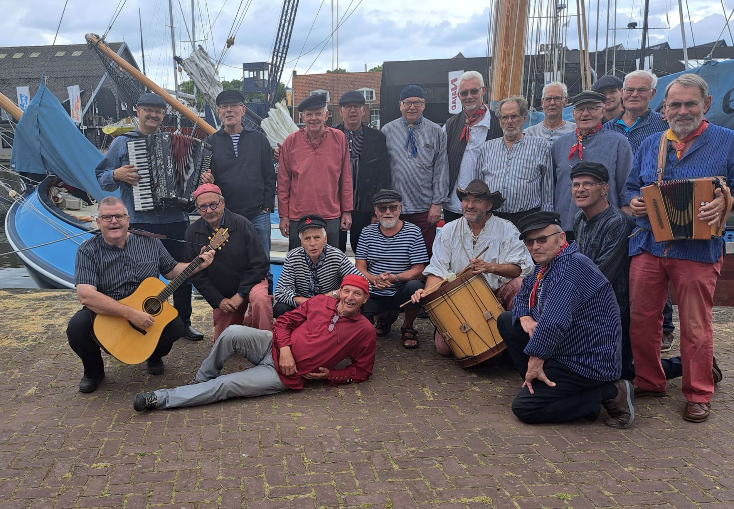 Gratis toegankelijk Maritiem Zangfestival 25 jaar “De Enkhuizer Sjappetouwtjes”