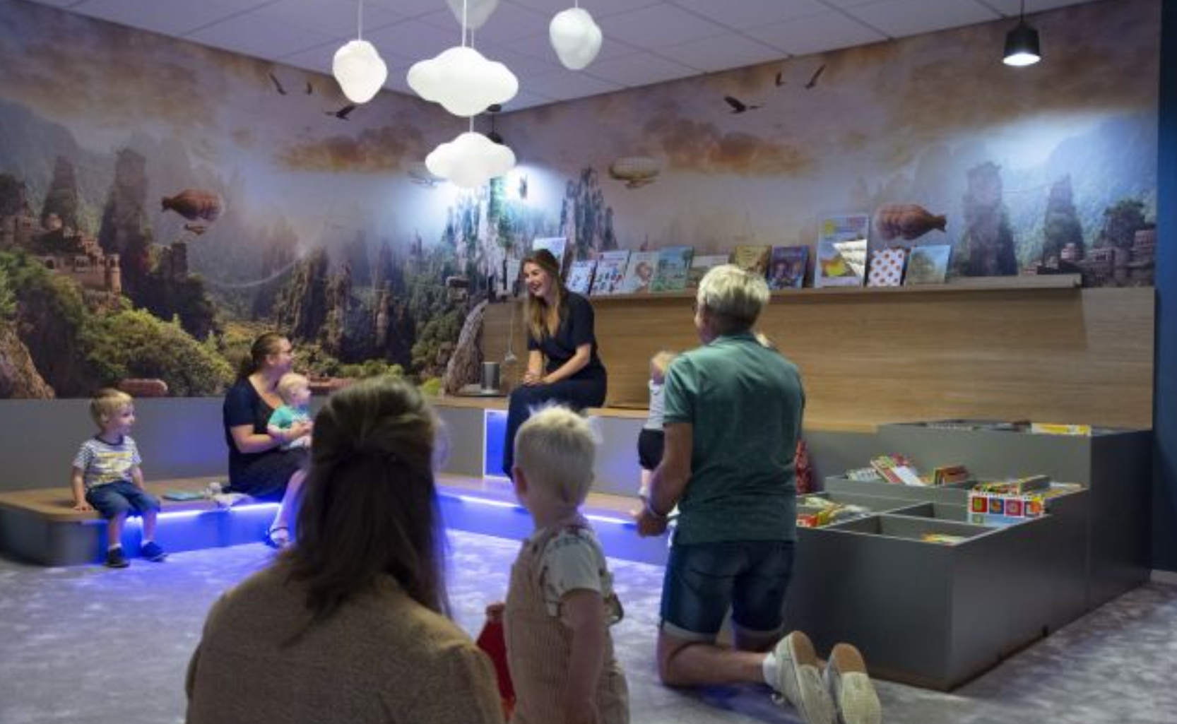 Voorleespret voor kinderen in de bibliotheek Enkhuizen